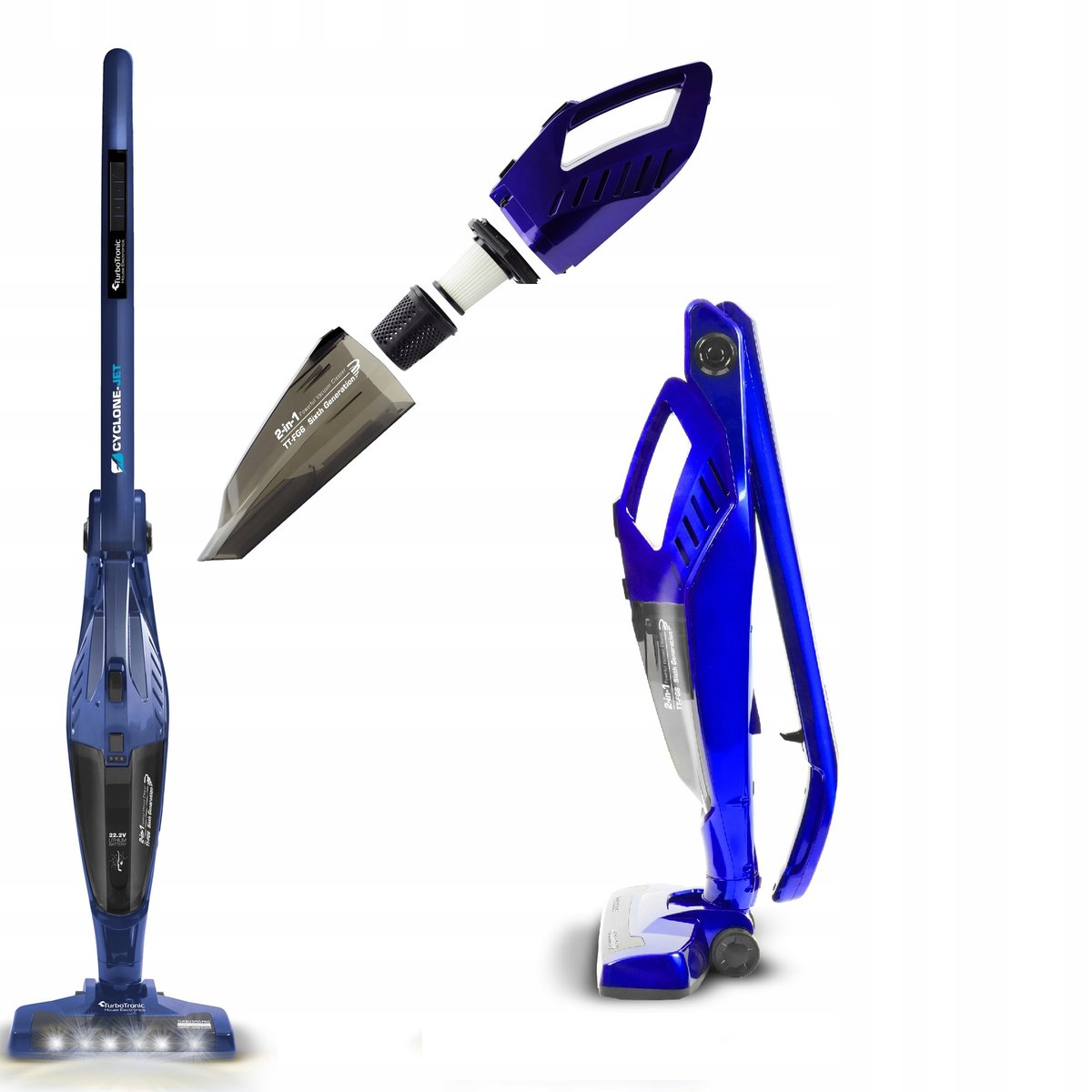 TurboTronic TT-FG6 Niebieski