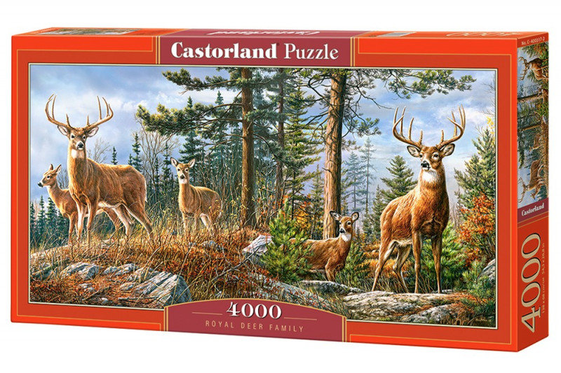 Castorland Puzzle 4000 Royal Deer Family CASTOR