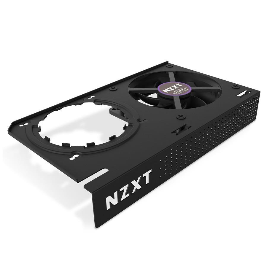 NZXT KRAKEN G12 - zestaw montażowy GPU do serii Kraken X AIO - ulepszone chłodzenie GPU - Zgodność z AMD i NVIDIA GPU - aktywne chłodzenie dla VRM - Czarny, RL-KRG12-B1 RL-KRG12-B1