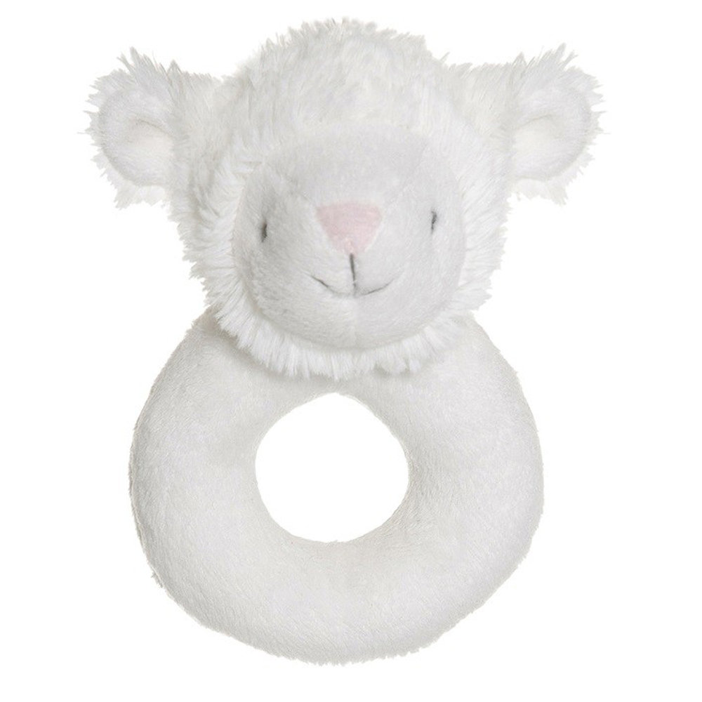 Teddykompaniet, Pluszak Lolli Lambs, grzechotka, 12cm