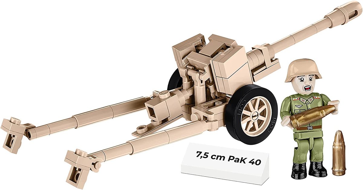 Cobi 2252 Historical Collection. 7.5 cm PaK 40