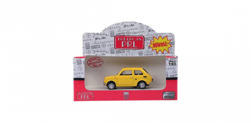 Daffi Kolekcja PRL-u Fiat 126P 4 kolory