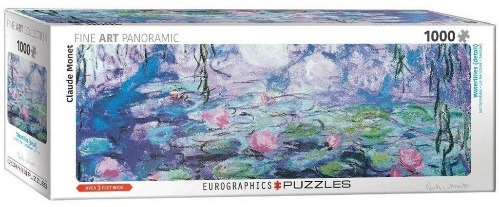 Eurographics Puzzle 1000 Lilie wodne, Claude Monet, Panorama