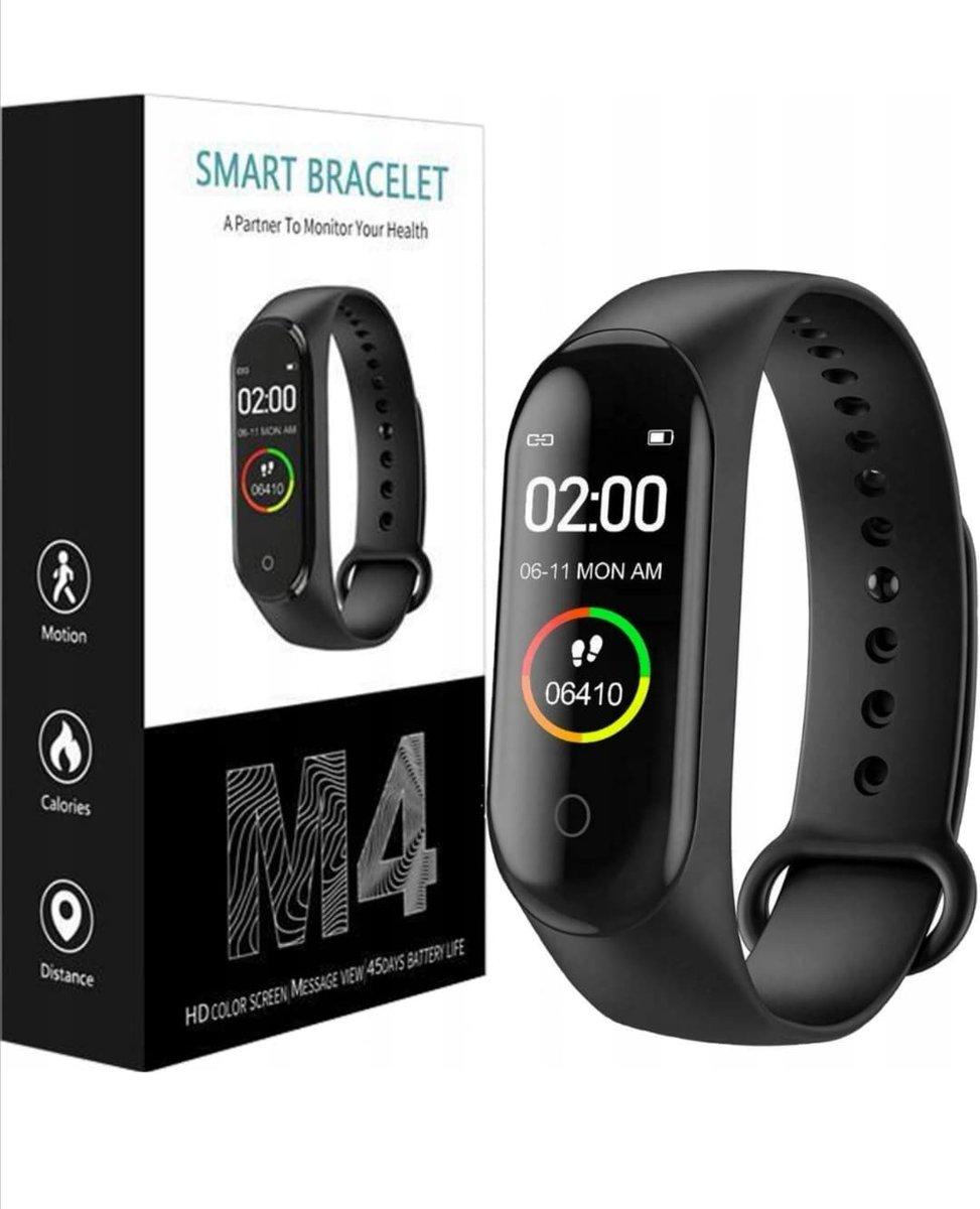 Фото - Ремінець для годинника / браслета Smart Band M4 CZARNY / BLACK