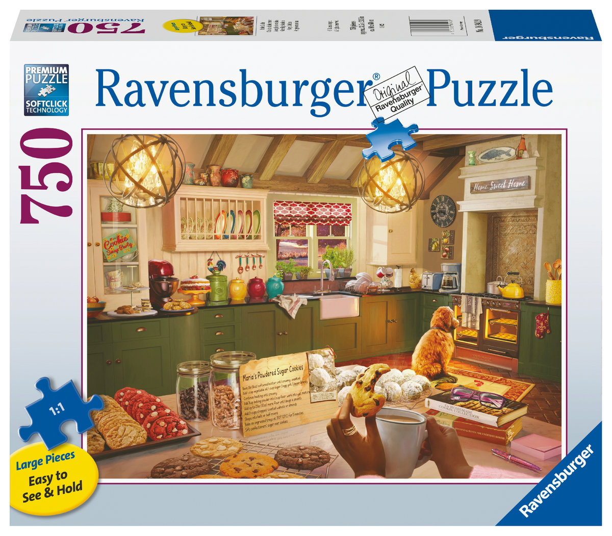 Ravensburger Polska Polska Puzzle Duży Format Przytulna kuchnia 750 elementów 5_817186