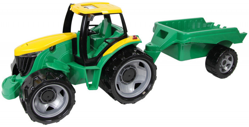 Lena Traktor z przyczepą luzem w szarym kartonie GXP-775992