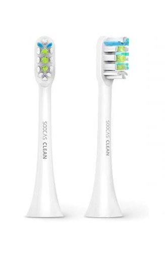 XIAOMI Zestaw końcówek Do szczoteczki sonicznej Xiaomi Soocas BH01 W 2 końcówki