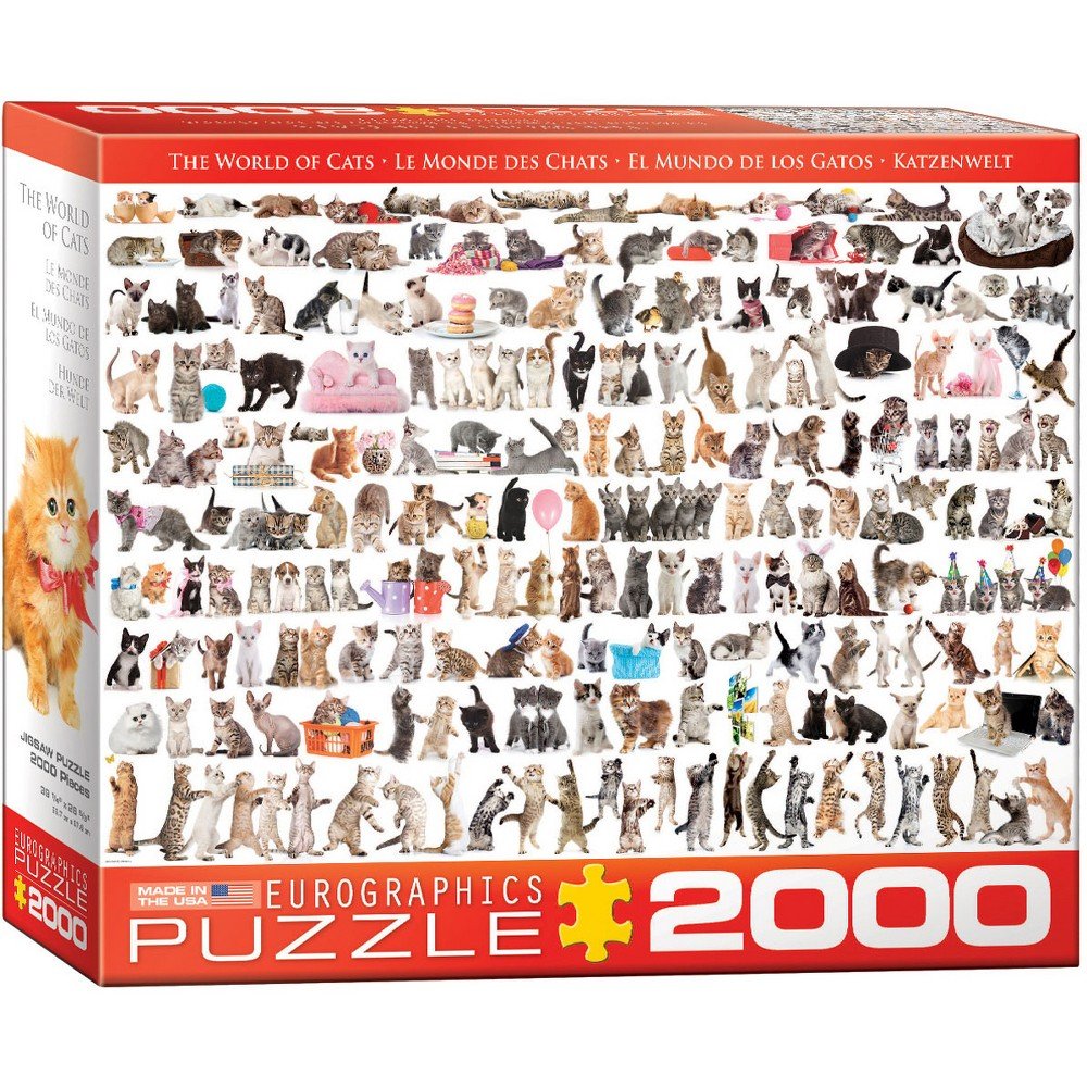 Puzzle 1000 Świat Kotów 8220-0580