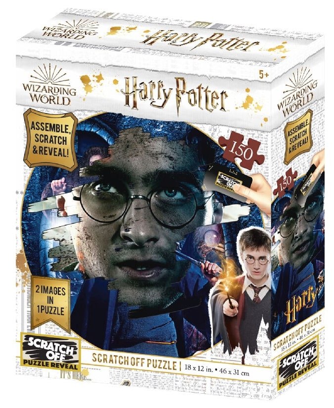 Harry Potter Magiczne puzzle-zdrapka Harry Potter poszukiwany 500 elementów Nowa
