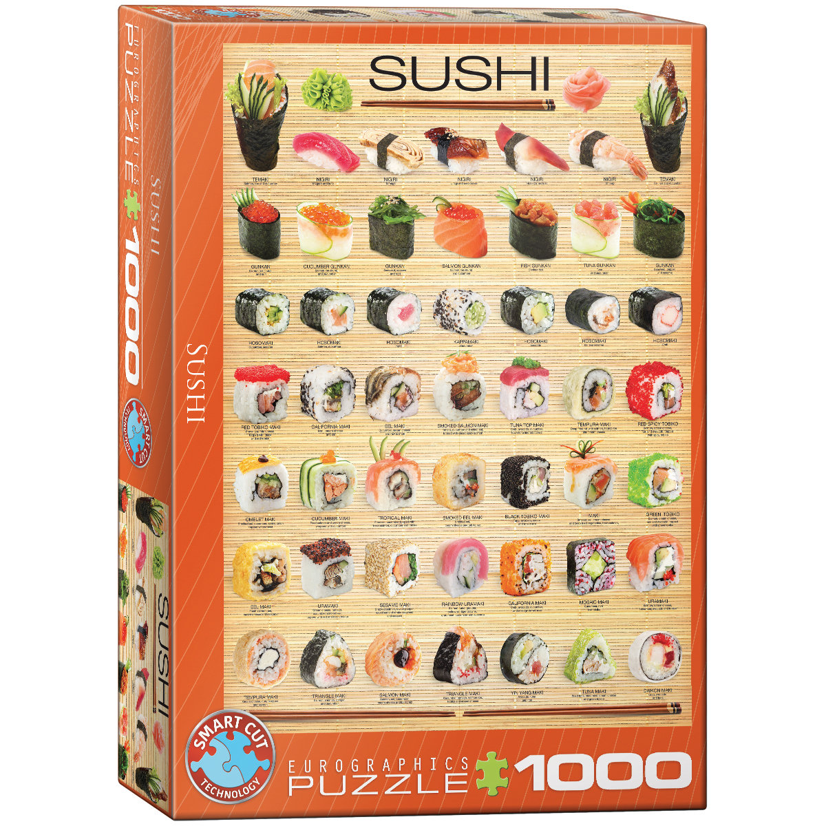 Eurographics Puzzle 1000 Sushi 6000-0597 -