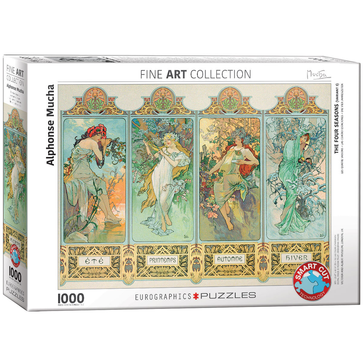 Puzzle 1000 The Four Seasons, Variant 3, 6000-0824 - Eurographics