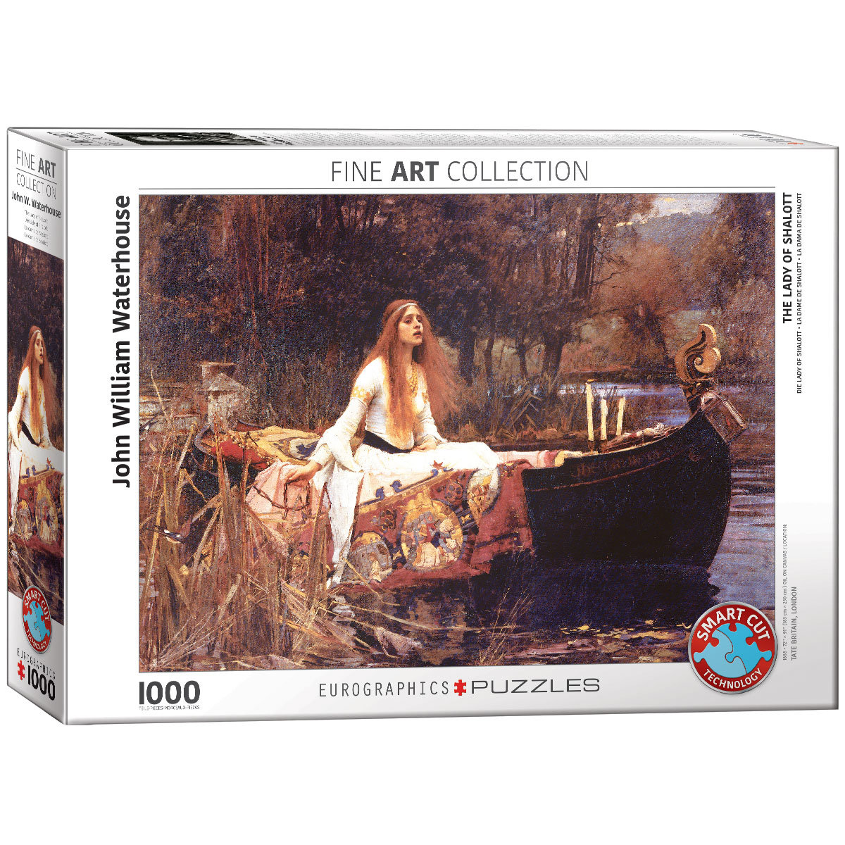 Eurographics Puzzle 1000 The Lady of Shalott 6000-1133 -