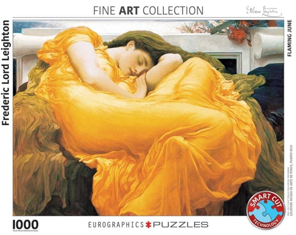 Eurographics Puzzle 1000 elementów Śpiąca June Leighton Lord Frederic