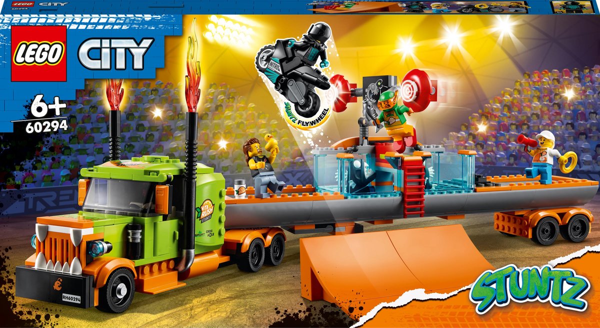 LEGO City Stuntz Ciężarówka kaskaderska 60294