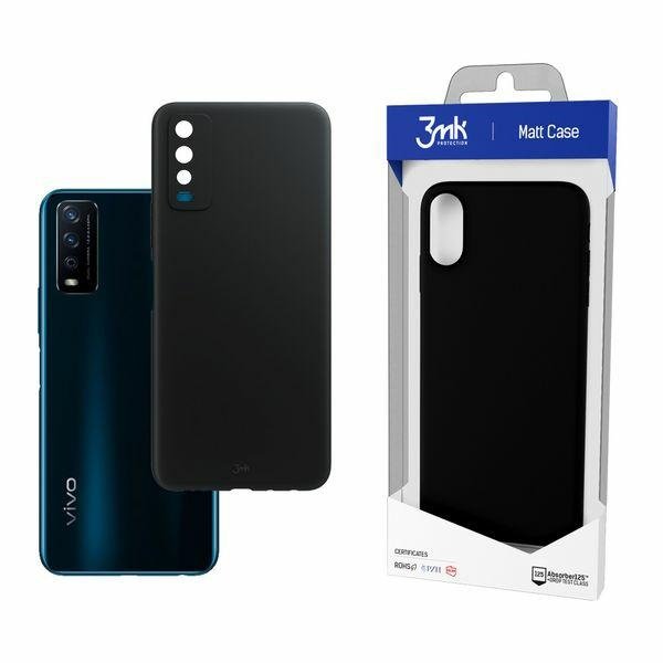 3mk Matt Case Vivo Y11s czarny 5903108368858