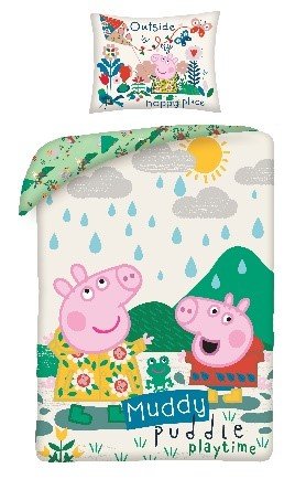 Peppa Pościel bawełniana Peppa 1Y41TC 1Y41TC SAM  One size