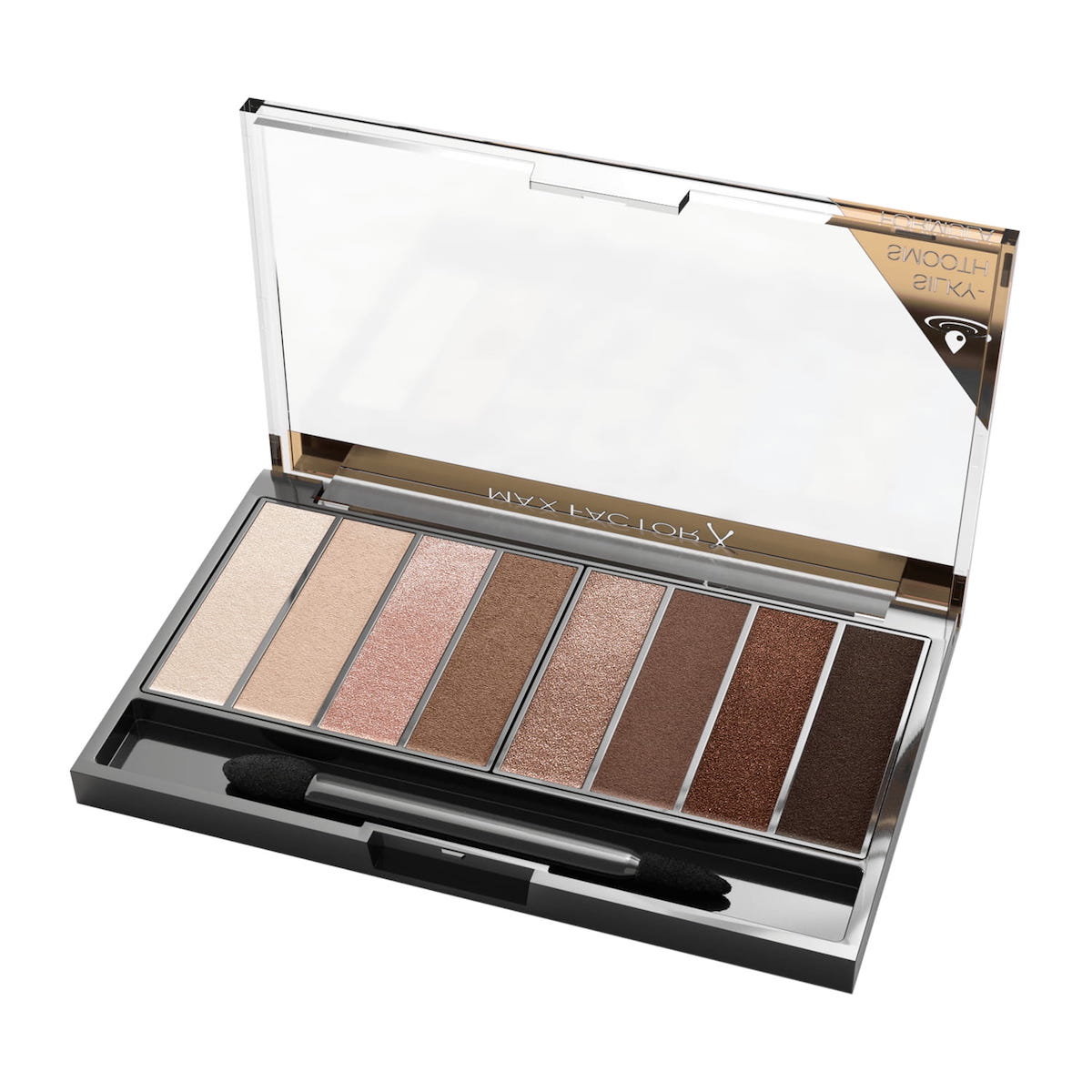 Max Factor MASTERPIECE NUDE PALETTE - Paleta 8 cieni do powiek - 6,5 g - 001 CAPPUCCINO NUDES