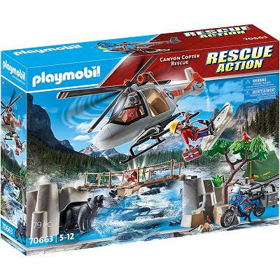 Playmobil Misja śmigłowca w kanionie 70663 70663