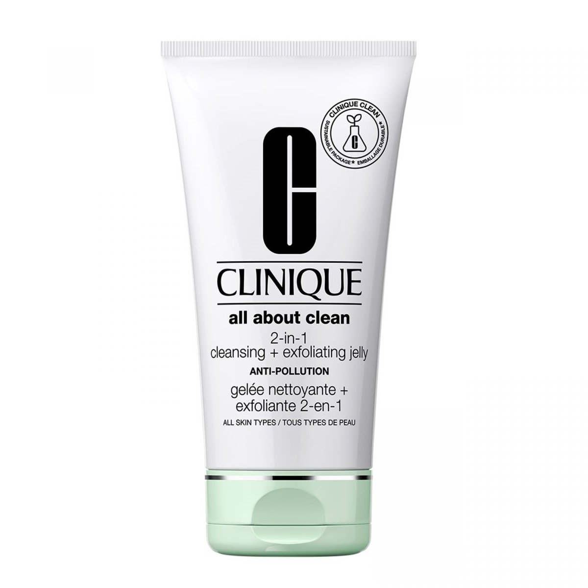 Clinique All About Clean 2 in 1 Cleansing and Exfoliating Jelly (150ml)