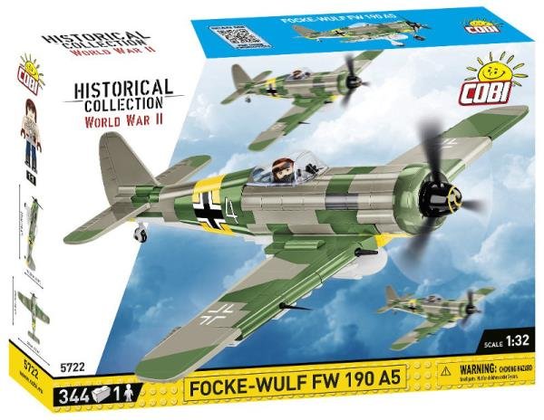 Cobi HC WWII samolot Focke-Wulf Fw 190 A5 340 el. -