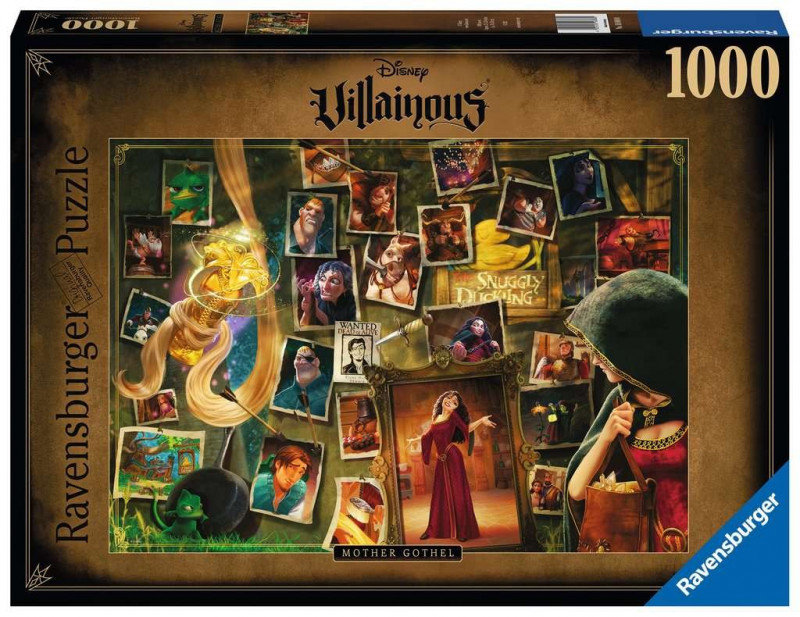 Ravensburger Puzzle 2D 1000 elementów Villainous Matka Gertruda GXP-811834