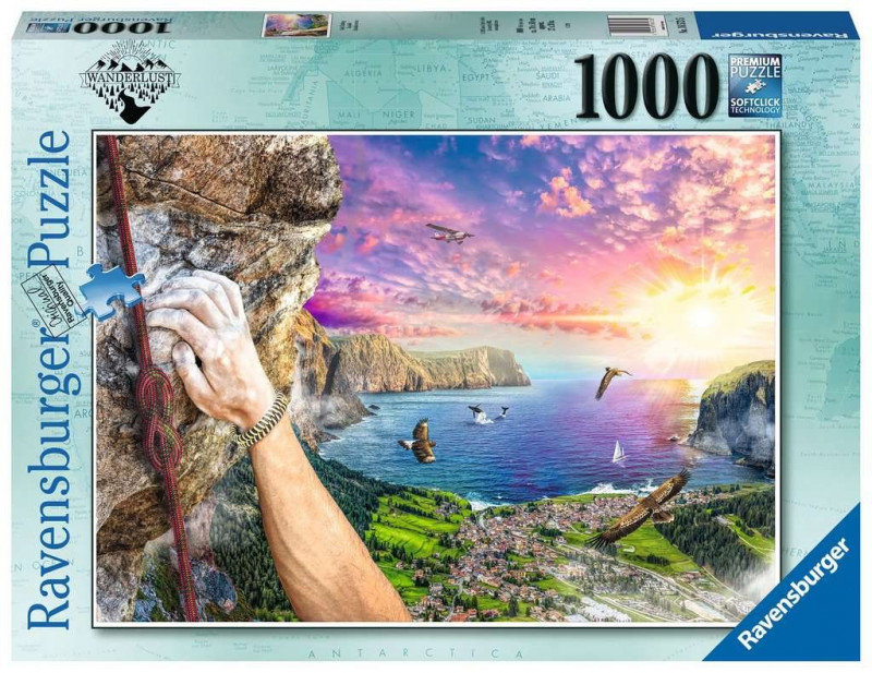 Zdjęcia - Puzzle i mozaiki Ravensburger Puzzle 2D 1000 elementów Wspinaczka górska 