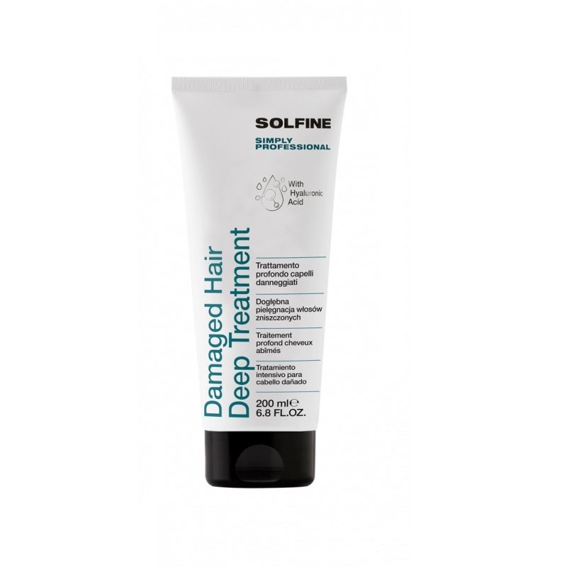 Solfine Solfine SOLFINE CARE kuracja do włosów zniszczonych DAMAGED 200 ml 8020936081562
