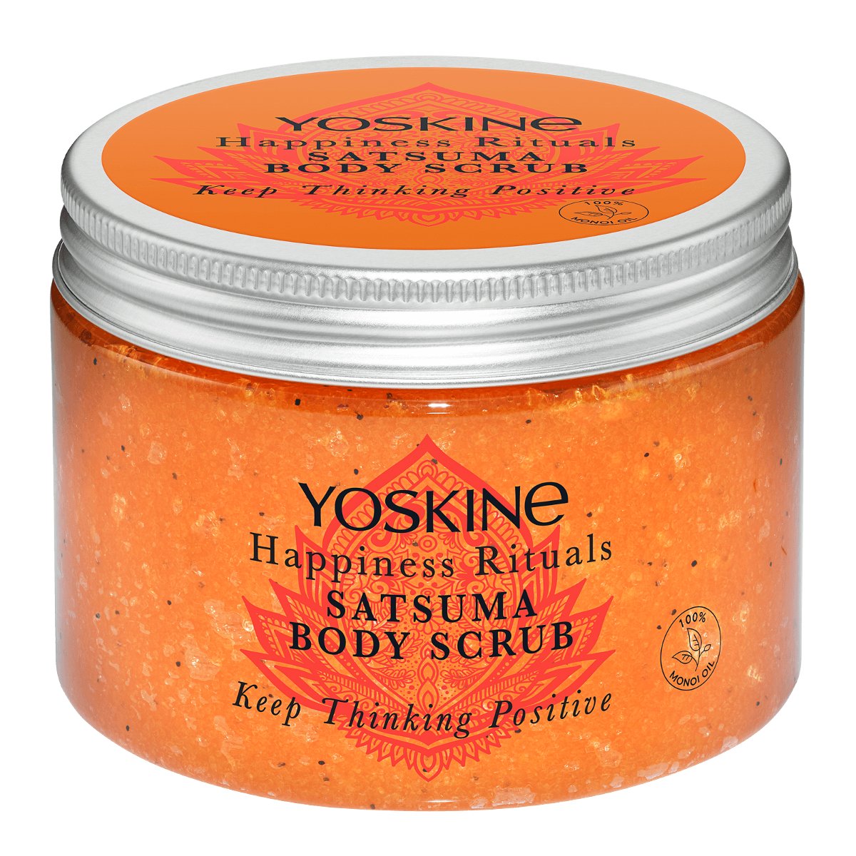 DAX Yoskine Happiness Rituals Cukrowy Peeling do ciała Satsuma 300g