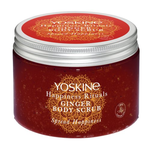 DAX Dax Yoskine Happiness Rituals Cukrowy Peeling do ciała Ginger 300g