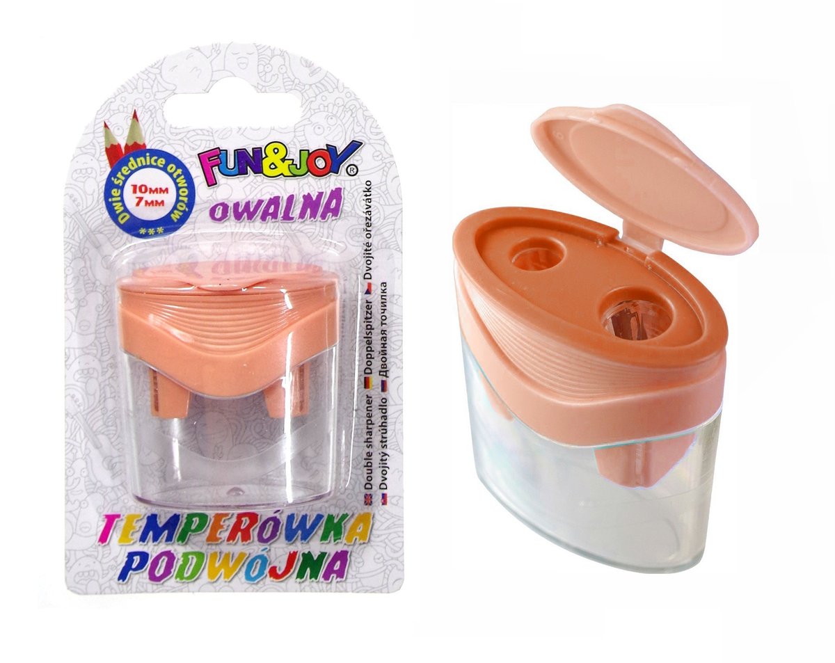 Hasta Temperówka podwójna owalna Fun&Joy
