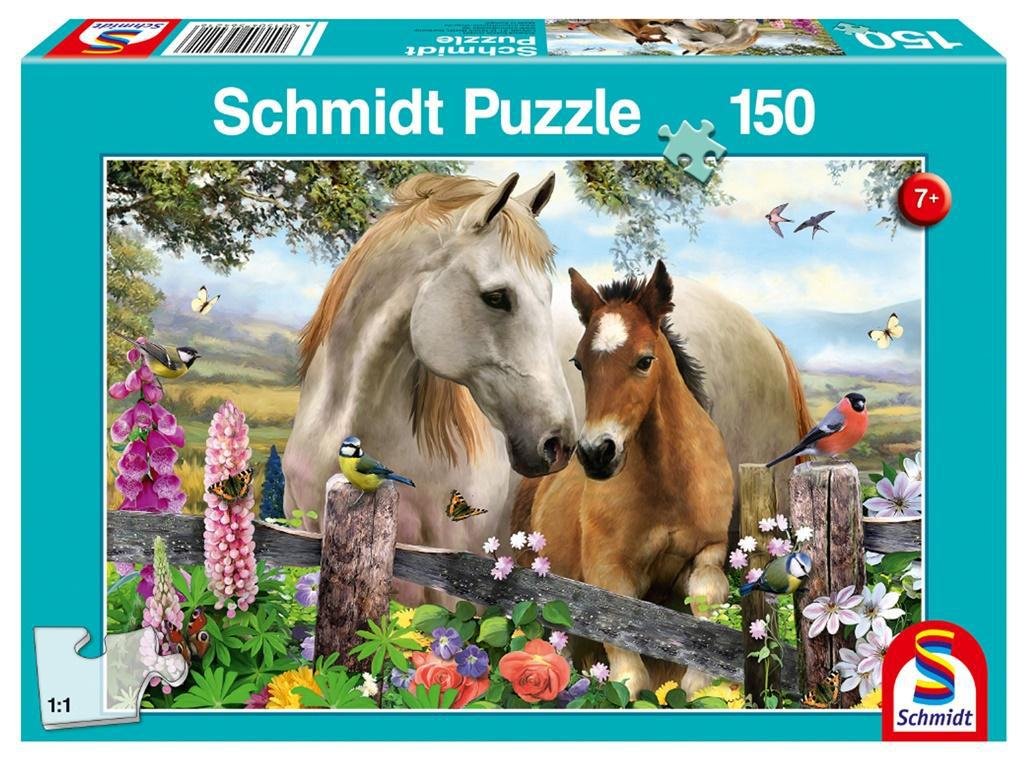 Schmidt Spiele Spiele Puzzle 150 Klacz i źrebię G3 458387