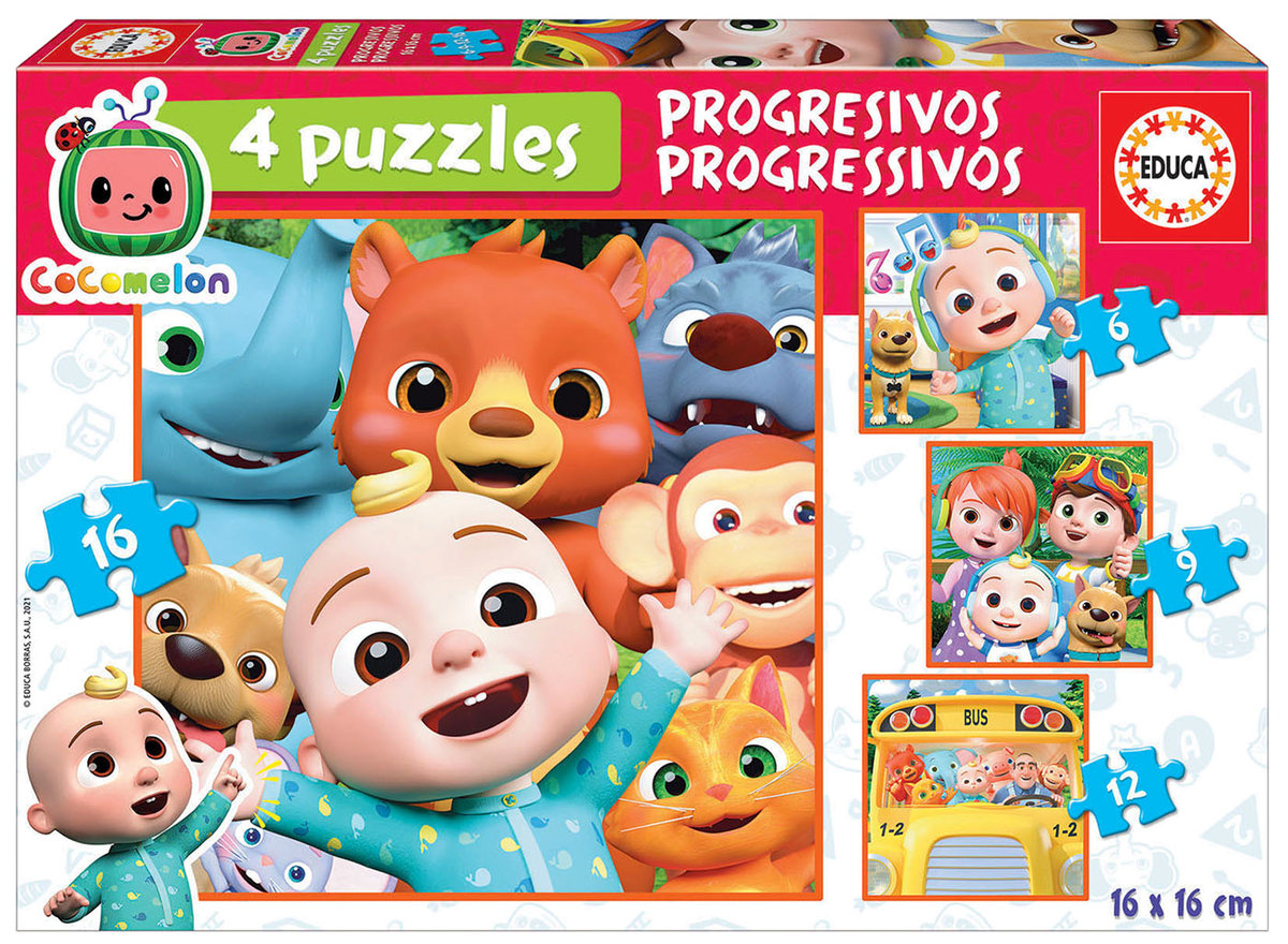 Educa Puzzle Progresywne - Zawody 691216