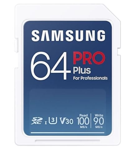 Samsung PRO Plus 2021 SDXC 64GB UHS-I/U3 V30 MB-SD64K/EU MB-SD64K/EU