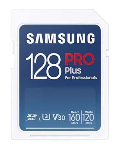 Samsung PRO Plus 2021 SDXC 128GB UHS-I/U3 V30 MB-SD128K/EU MB-SD128K/EU