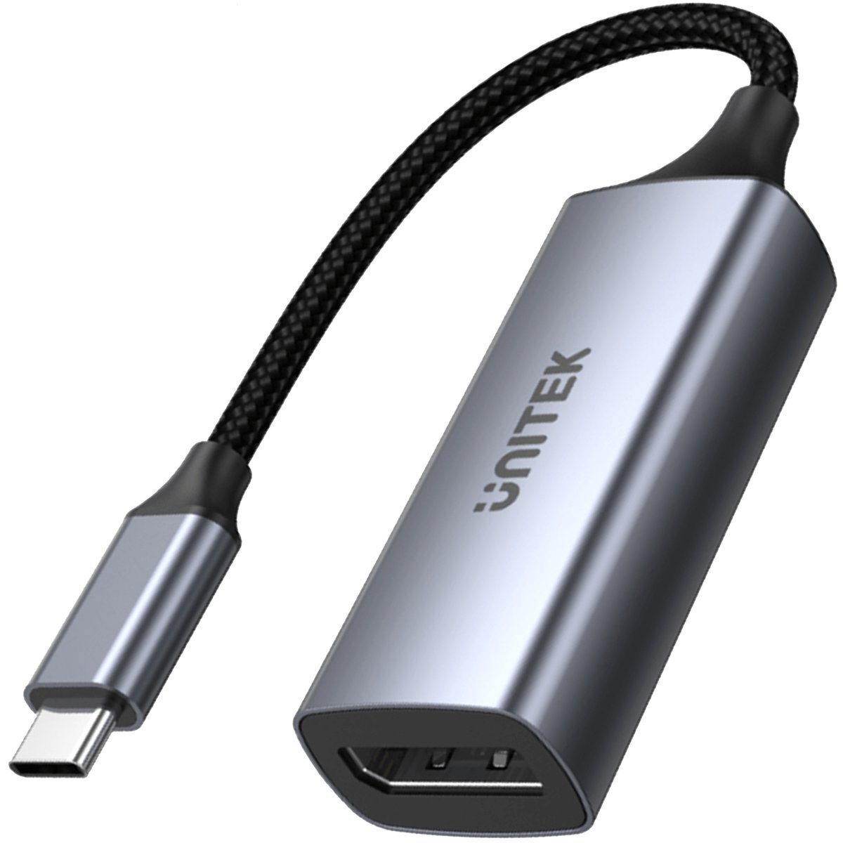 Unitek Adapter USB-C DP 1.2 4K/60Hz kabel 15cm