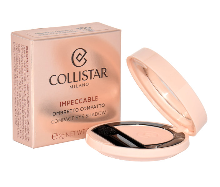 Collistar Impeccable cienie do powiek 2 g dla kobiet 100 Nude Matte