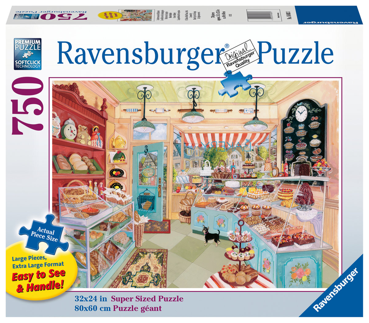 Фото - Пазли й мозаїки Ravensburger Puzzle 750 Piekarnia na rogu  