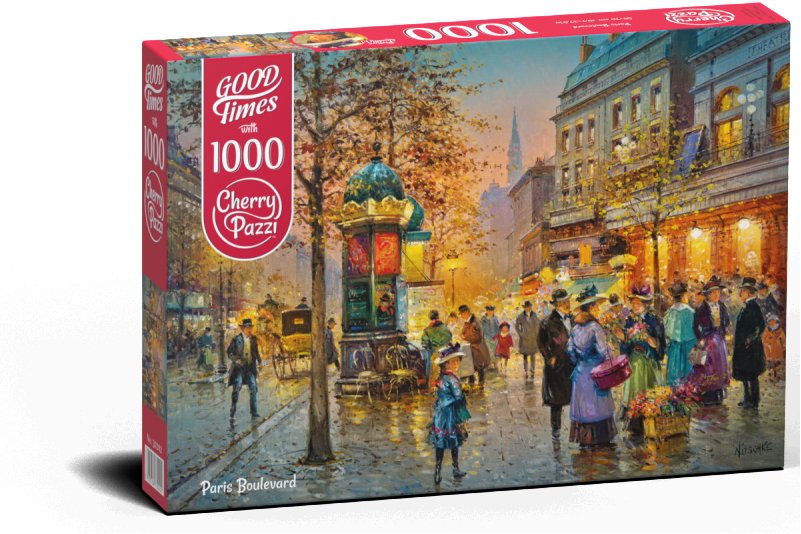 Timaro Puzzle 1000 Cherry Pazzi Paris Boulevard -