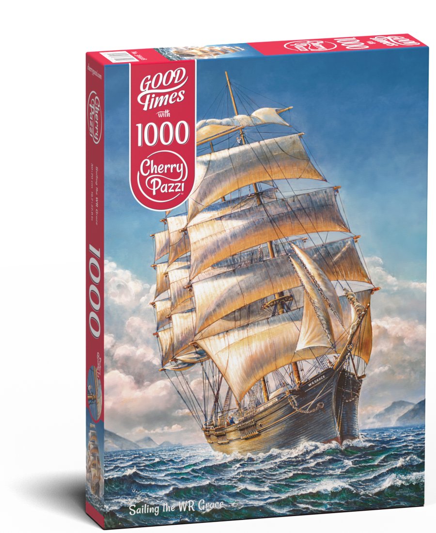 Timaro Puzzle 1000 Cherry Pazzi Sailing the WR Grace -