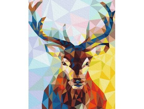Symag Symag Obraz Paint it! Geometryczny jeleń GXP-803604