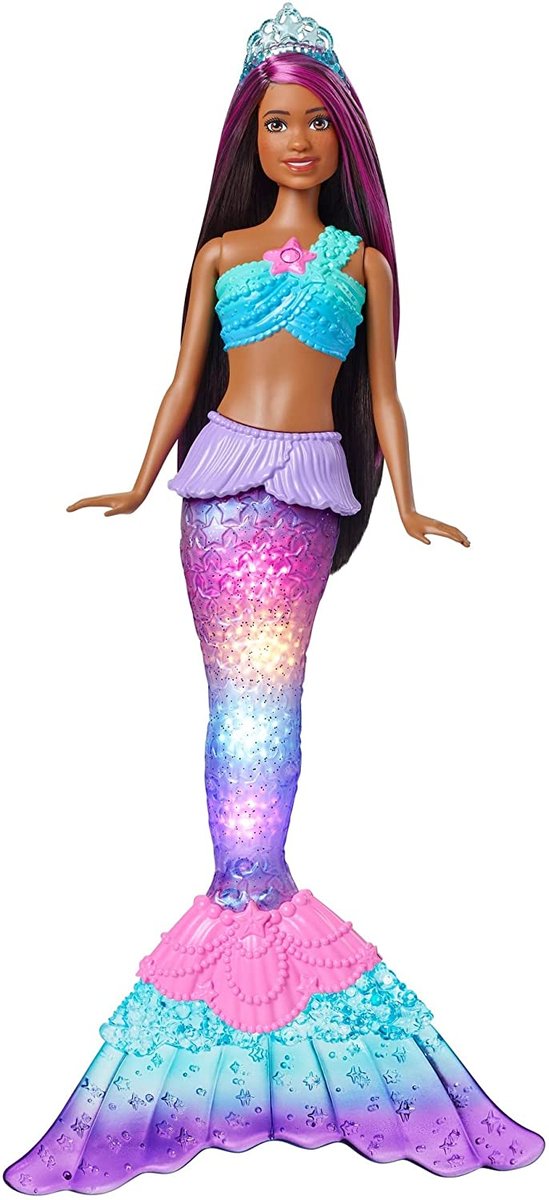 Mattel Dreamtopia Lalka Syrenka ze światłem HDJ37 HDJ37