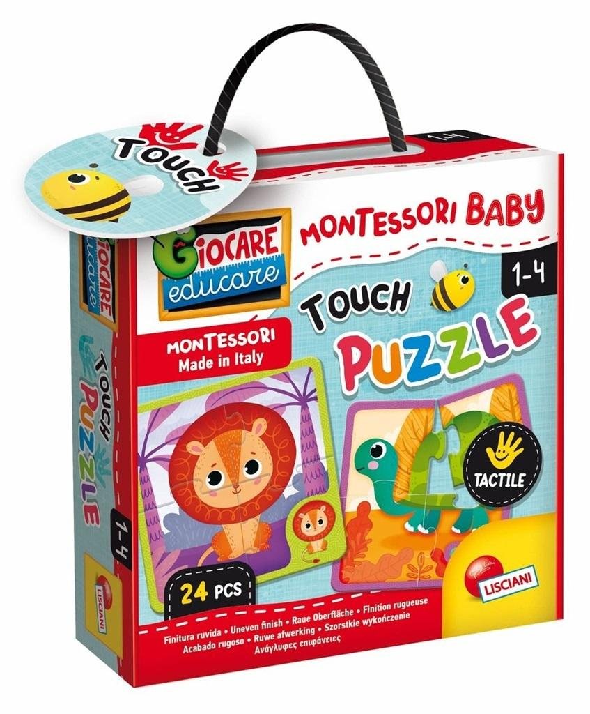 Montessori Baby Dotykowe puzzle