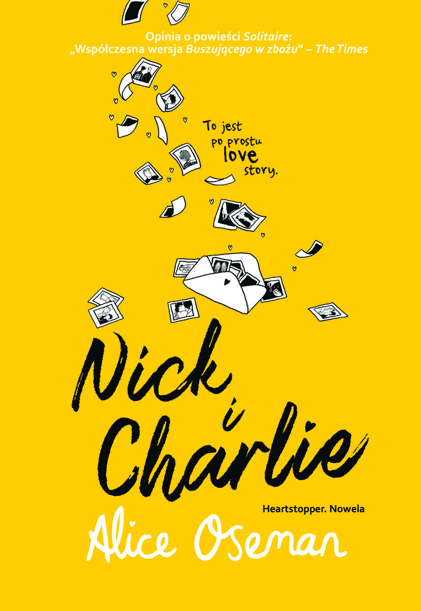 Nick I Charlie. Heartstopper. Nowela, Alice Oseman