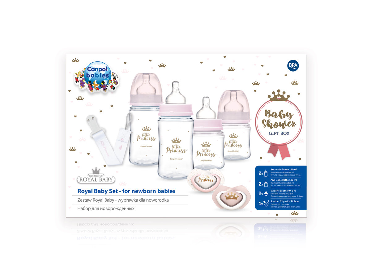 Canpol babies Royal Baby set GIRL 0+