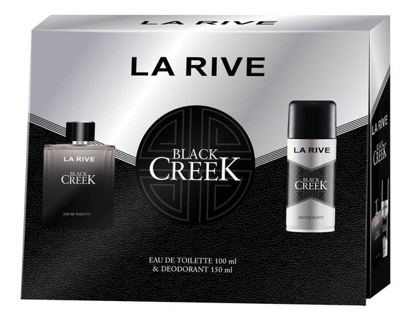 La Rive Zestaw prezentowy BLACK CREEK, woda toaletowa 100 ml + dezodorant w sprayu 150 ml 5903719640534