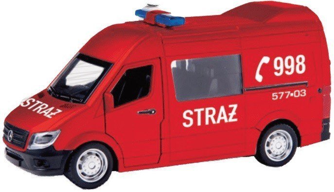 Model metalowy Mercedes Benz Sprinter 1-32 Straż
