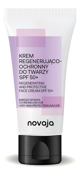 NOVAJA krem regenerująco-ochronny do twarzy SPF 50, 50 ml