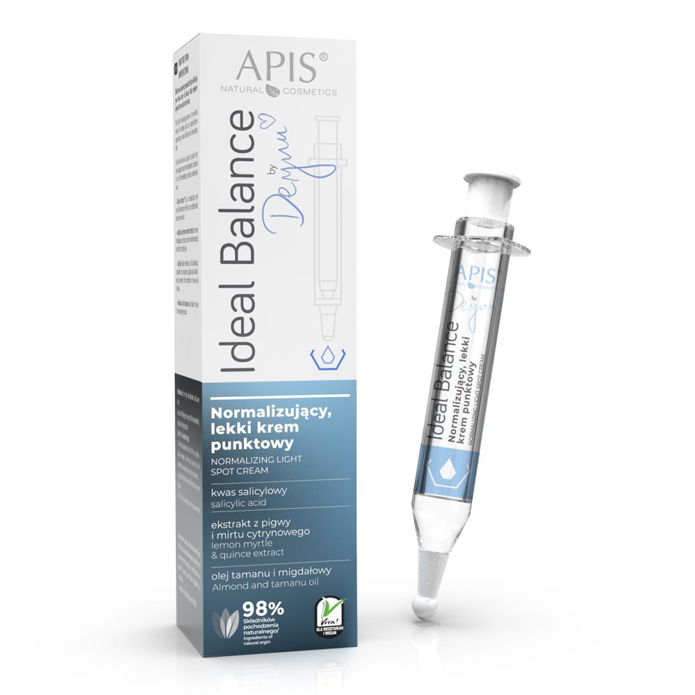 Apis Professional Normalizujący, lekki krem punktowy - Ideal Balance - 10 ml