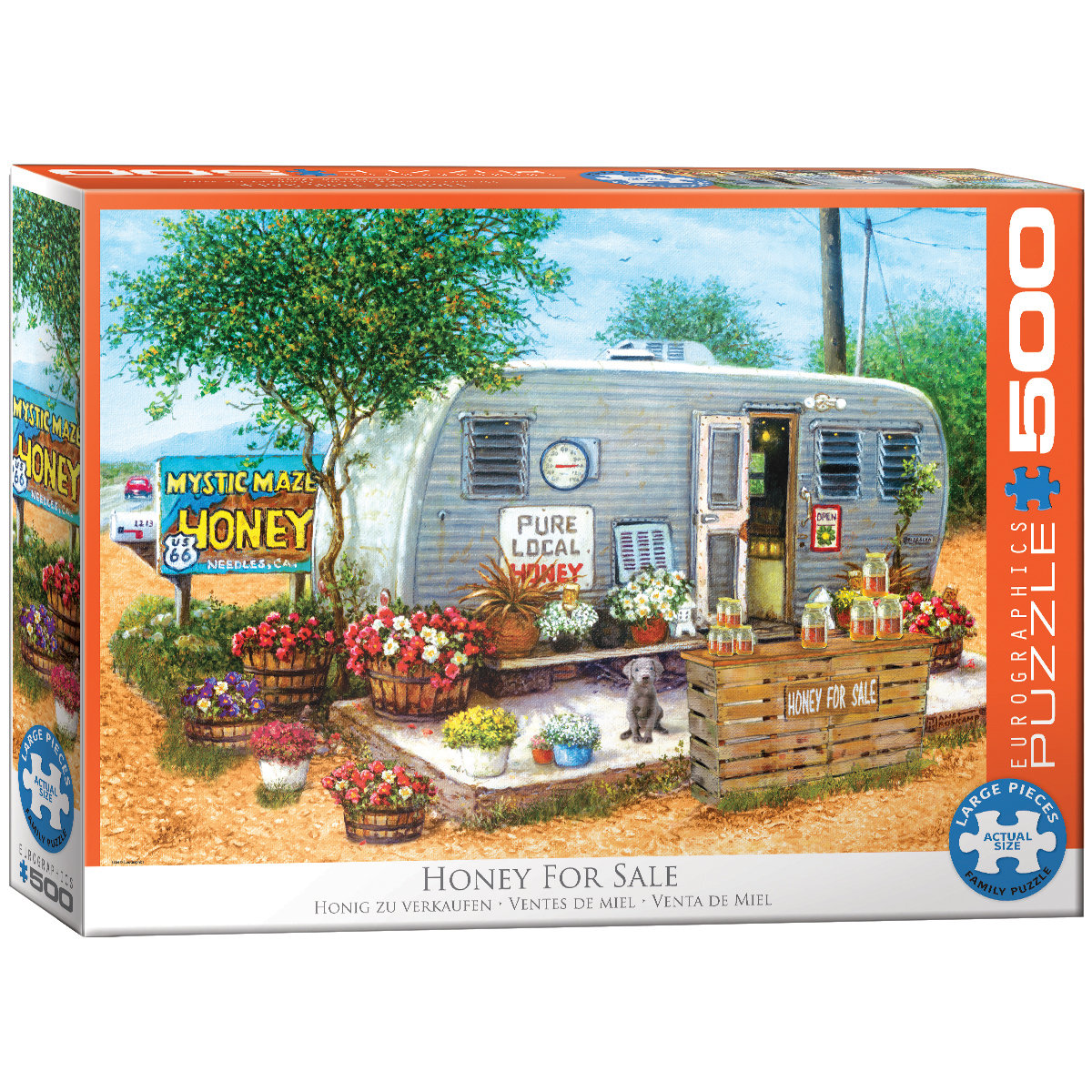 Eurographics Puzzle 500 Honey for Sale 6500-5364 -
