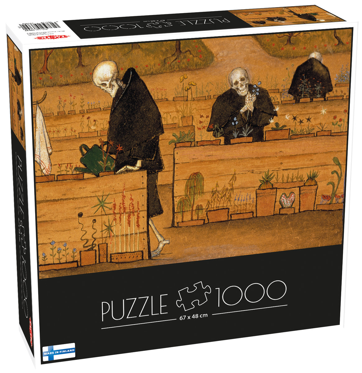 Puzzle 1000 Hugo Simberg, Kuol - Tactic